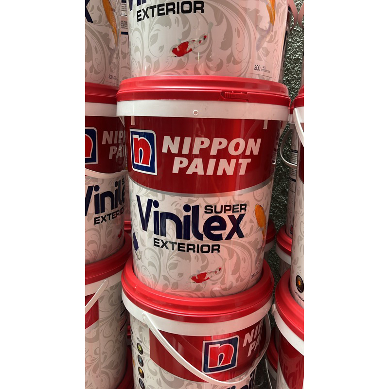 Jual Nippon Vinilex Super Exterior 300 White / Putih Bawaan Pabrik Easy ...