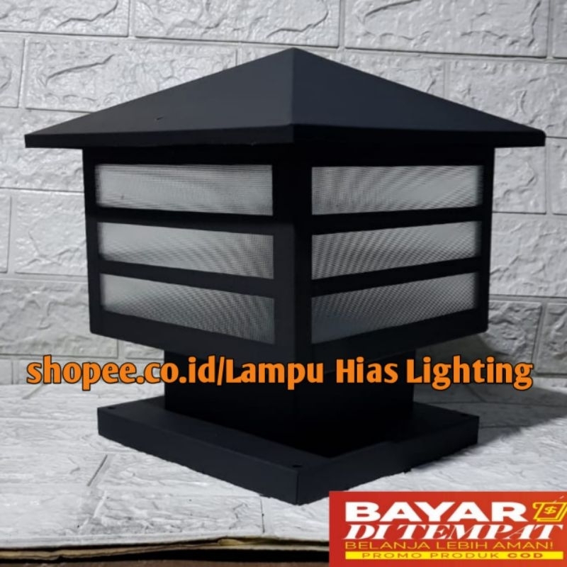 Jual Lampu Pilar Pagar Lampu Pilar Taman Lampu Dekorasi Pilar Dengan