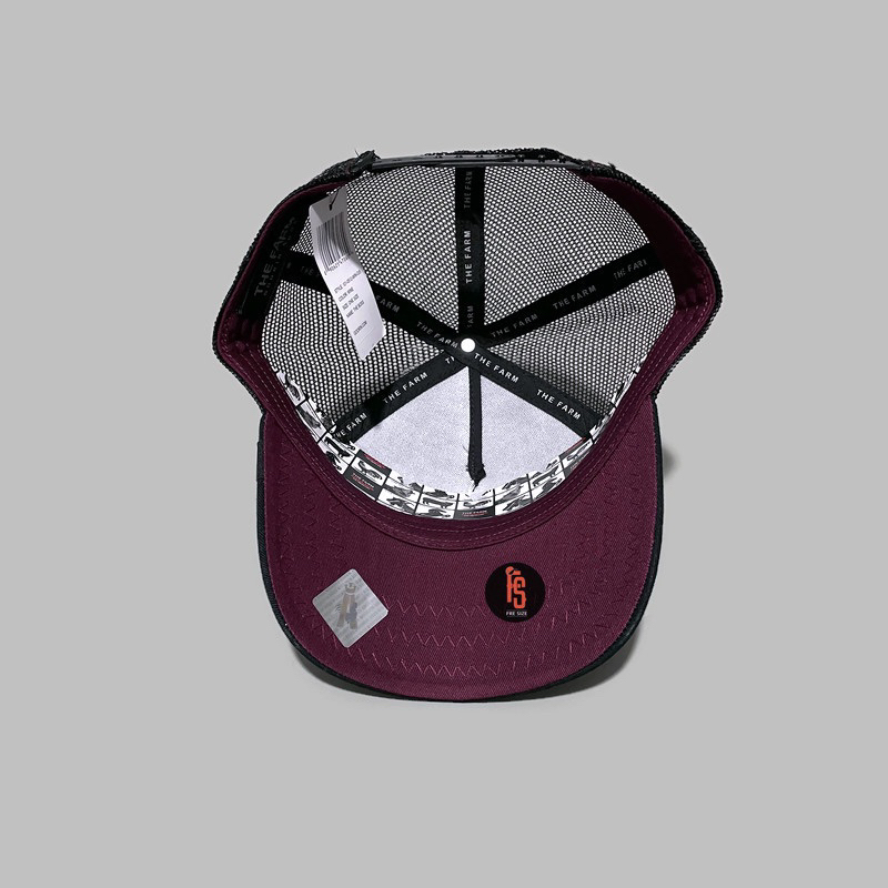 Jual TOPI ORIGINAL GOORIN BROS TRUCKER BOSS MAROON BLACK | Shopee Indonesia