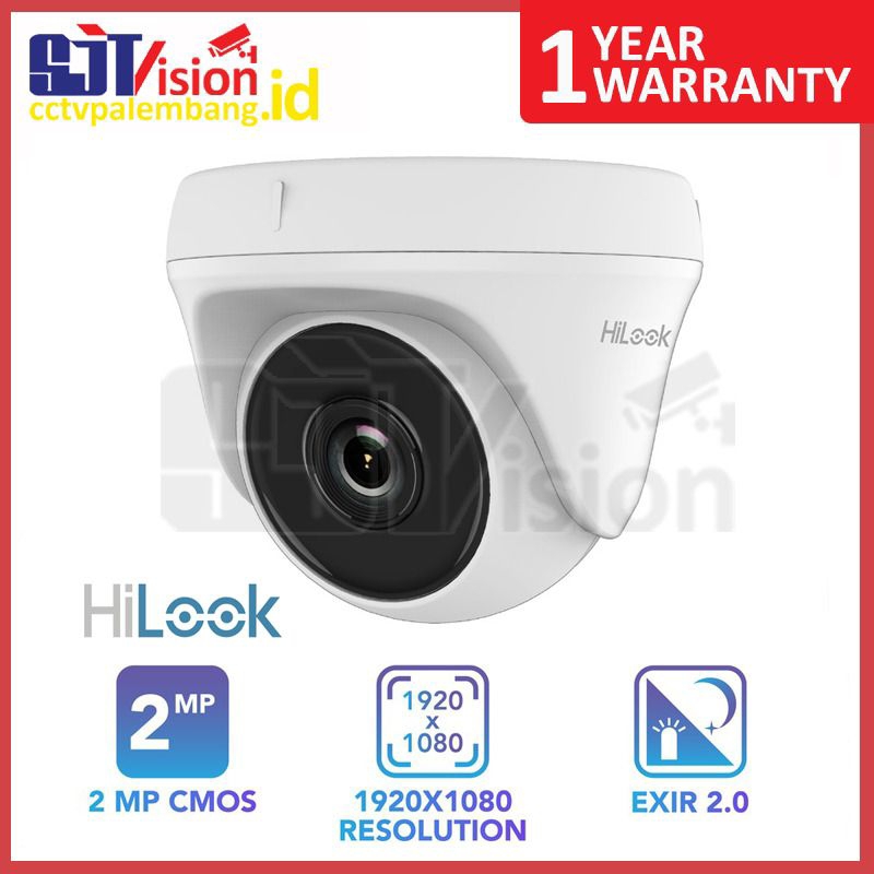 Jual Indoor Camera Hilook 2mp Ir Thc T120 Pc Shopee Indonesia