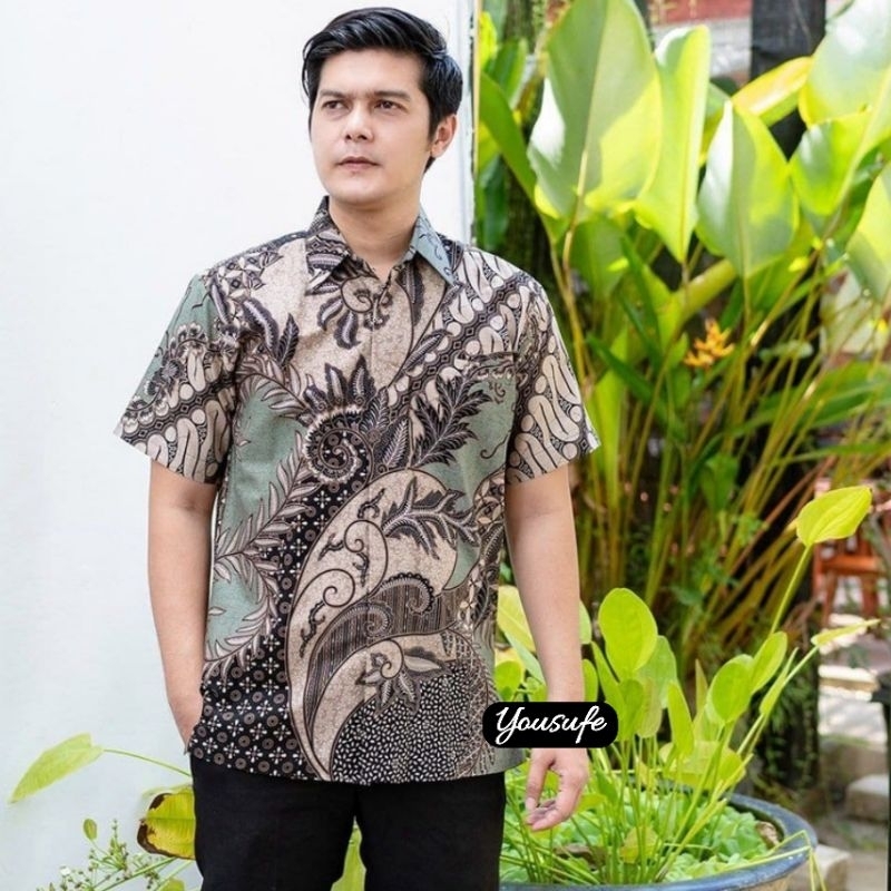 Jual Baju Batik Pria Seragam Pernikahan Hajatan Keluarga Sinoman ...