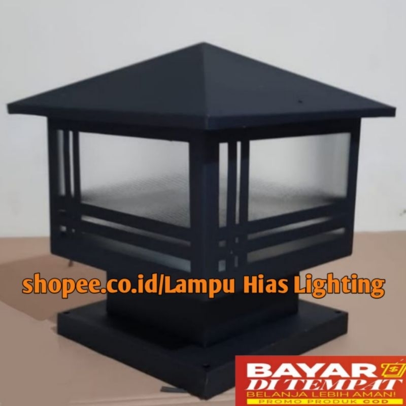 Jual Lampu Pilar Pagar Jumbo Minimalis Shopee Indonesia