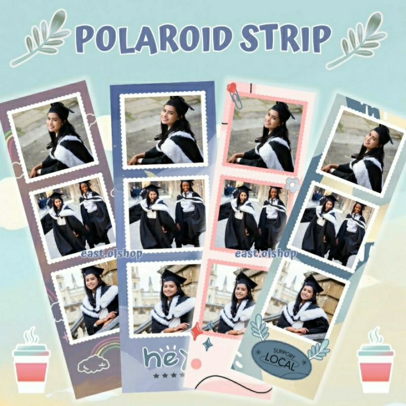 Jual Cetak Foto Polaroid Fotobox PhotoStrip / Foto Strip / Custom Cetak