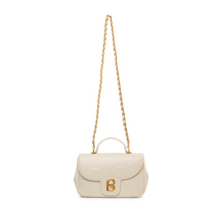 Emily Alma Flap Bag Medium - Le Blanc – Buttonscarves