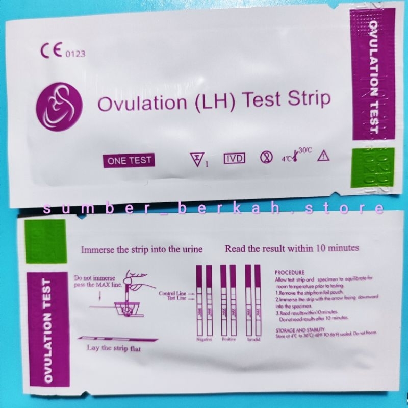 Jual Ovulation Test Strip Tes Ovulasi Tespek Promil Uji Masa Subur ...