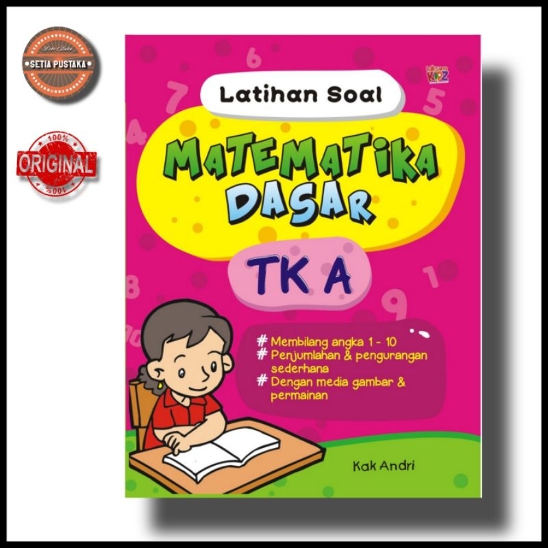 Jual Buku Latihan Soal Matematika Dasar TK A - Penerbit Laksana ...