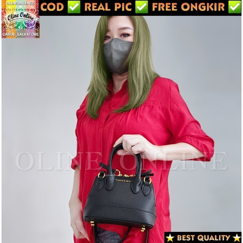 Jual (DEFECT/CACAT )tas harmonee mini dome wanita shell bag gradasi ...