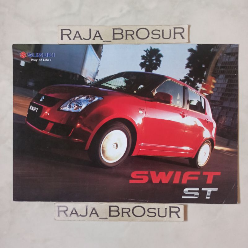 Jual Poster brosur katalog flyer Suzuki Swift ST | Shopee Indonesia