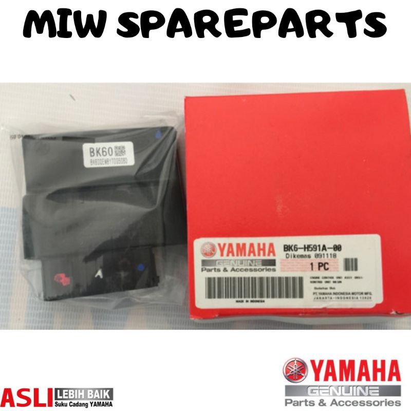 Jual ECU/ENGINE CONTROL UNIT ASSY YAMAHA R15 V3 ORIGINAL (BK6-H591A-00 ...