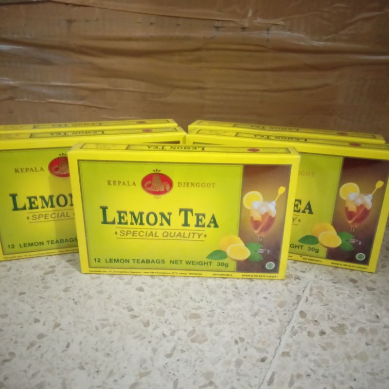 Jual Lemon Tea 30gr Kepala Djenggot | Shopee Indonesia