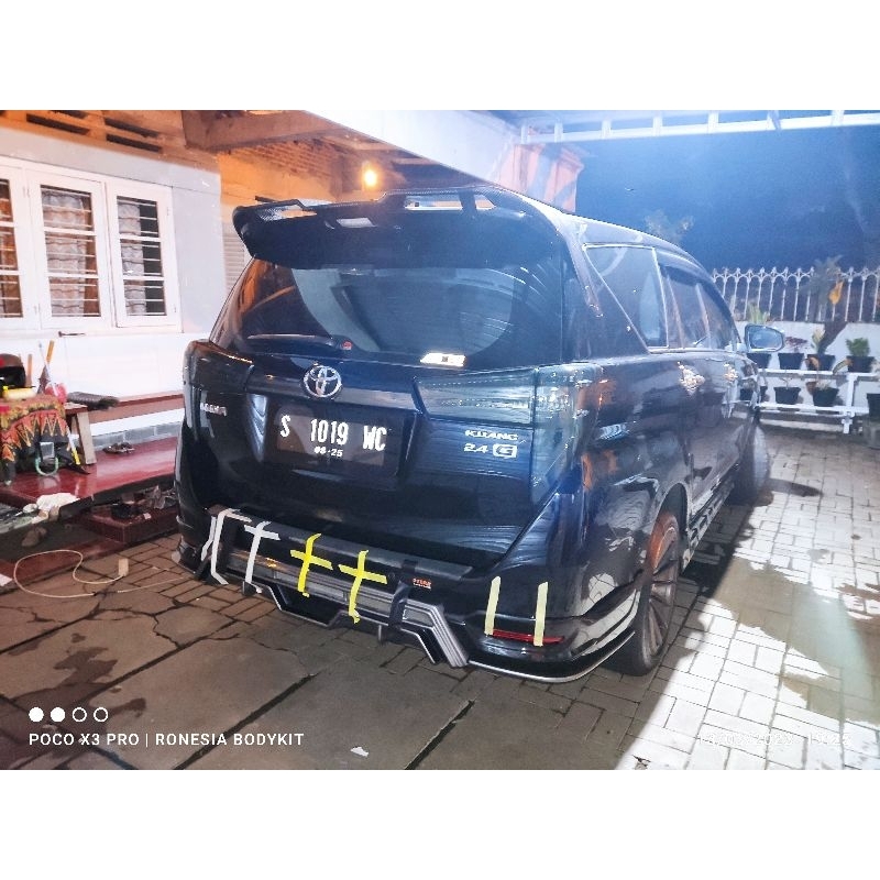 Jual spoiler wings innova reborn carbon kevlar asli | Shopee Indonesia