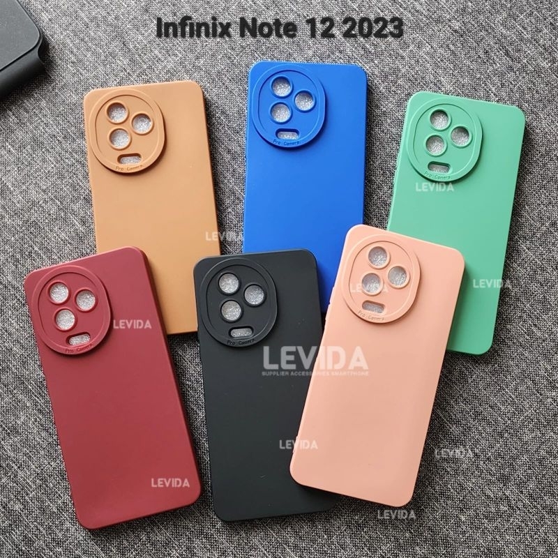 Jual Infinix Note 12 2023 Case Liquid Silicone Pro Camera Premium Casing Infinix Note 12 2023 2557