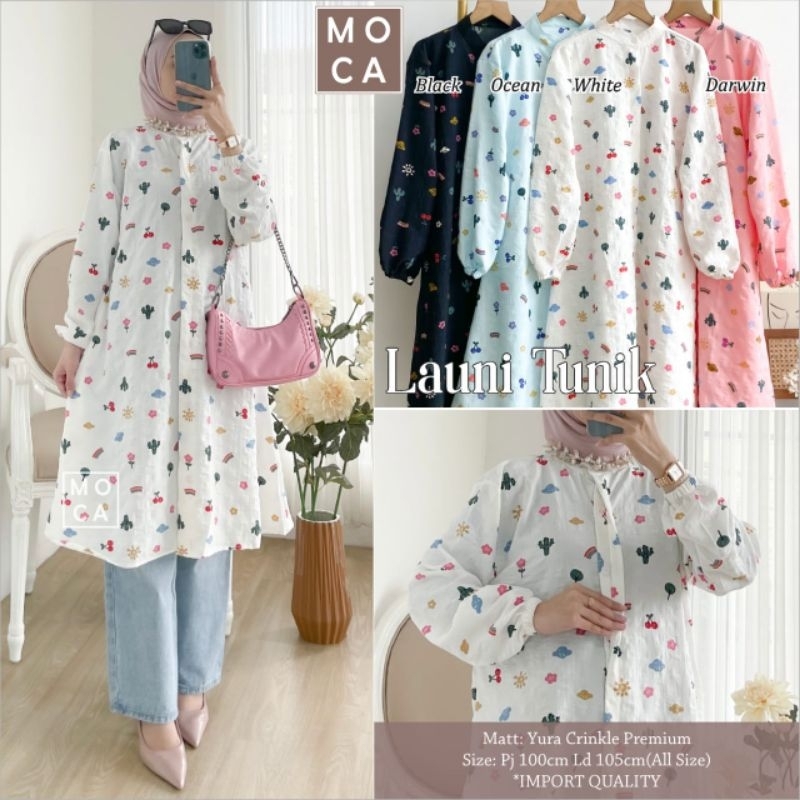 Jual Launi tunik original product moca | Shopee Indonesia