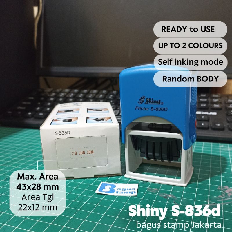 Jual Stempel Shiny S834D S835D S836D S837D S-834D S-S835D S-836D S-837D ...