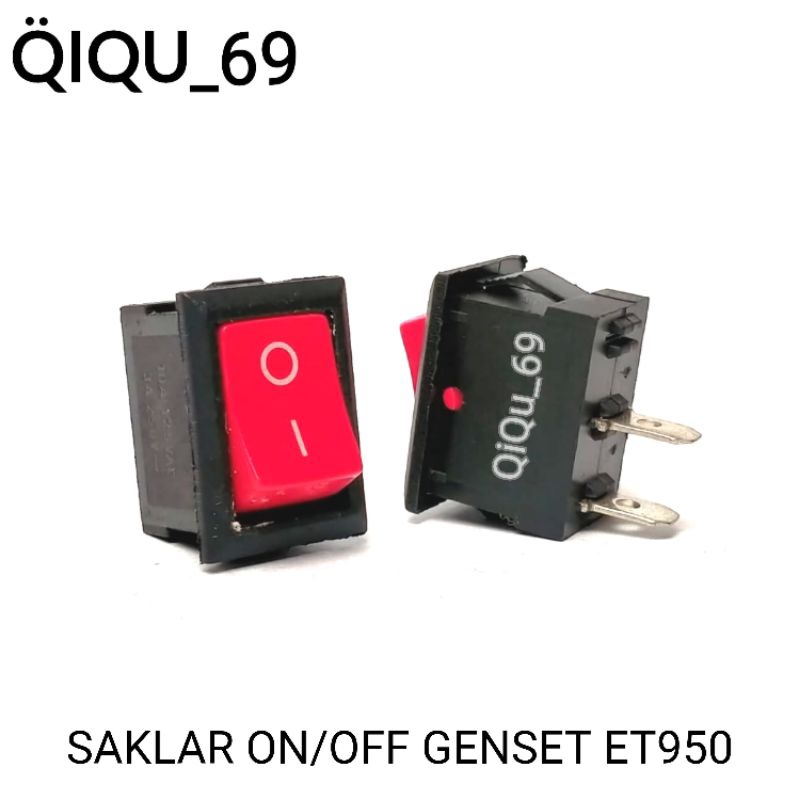 Jual Switch saklar on/off genset ET950 mesin chainsaw sinso mini tipe ...
