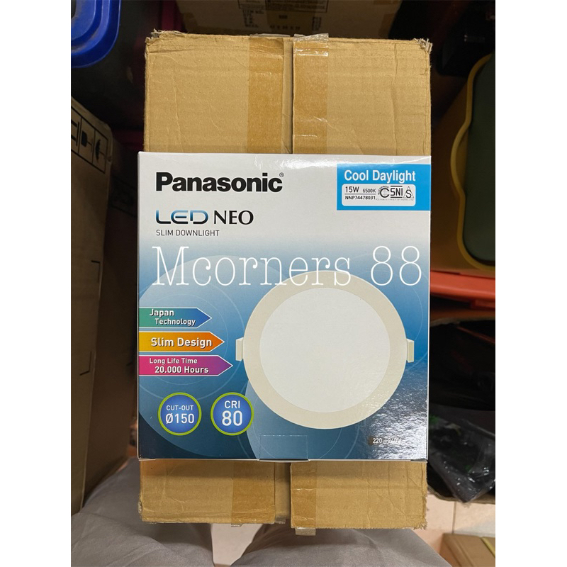Jual Panasonic Neo Slim Inbow 15 Watt Downlight LED Putih / Natural ...