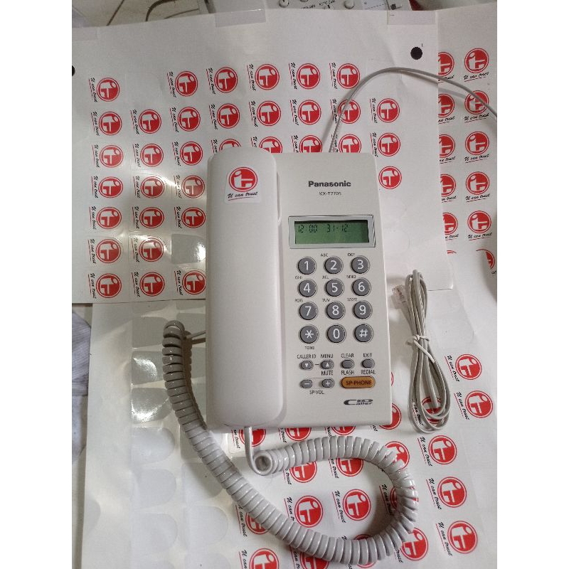 Jual PESAWAT TELEPON PANASONIC KX-T7705 SECOND SPESIAL | Shopee Indonesia