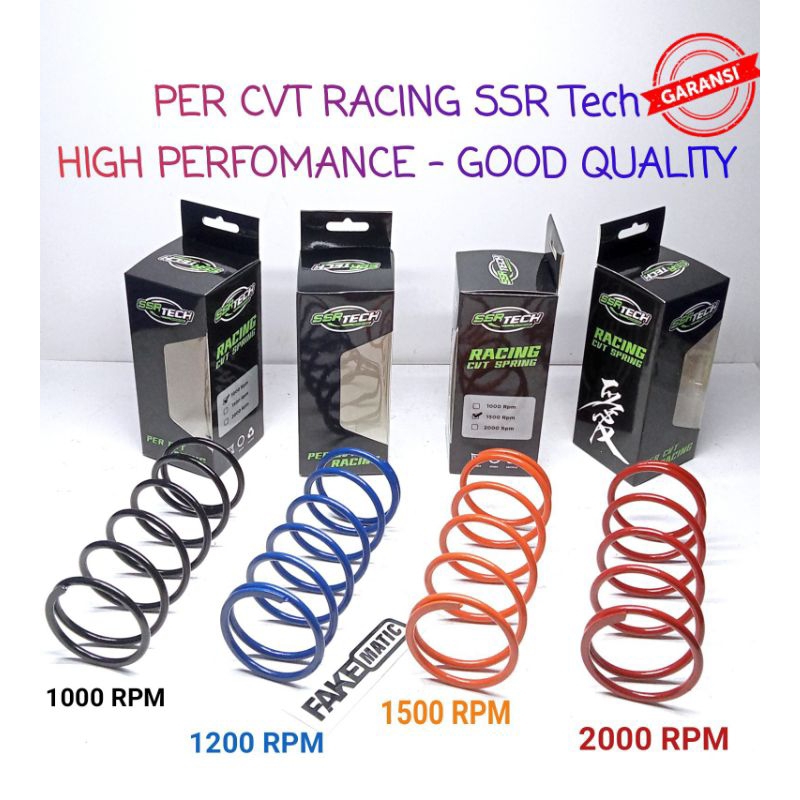 Jual PER CVT 1000 RPM 1500 RPM 2000 RPM BEAT VARIO SPACY SCOOPY PCX ADV ...