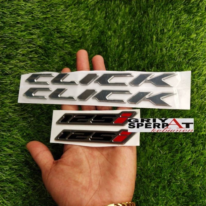 Jual EMBLEM CLICK DAN 125i TIMBUL KUALITAS ORIGINAL | Shopee Indonesia