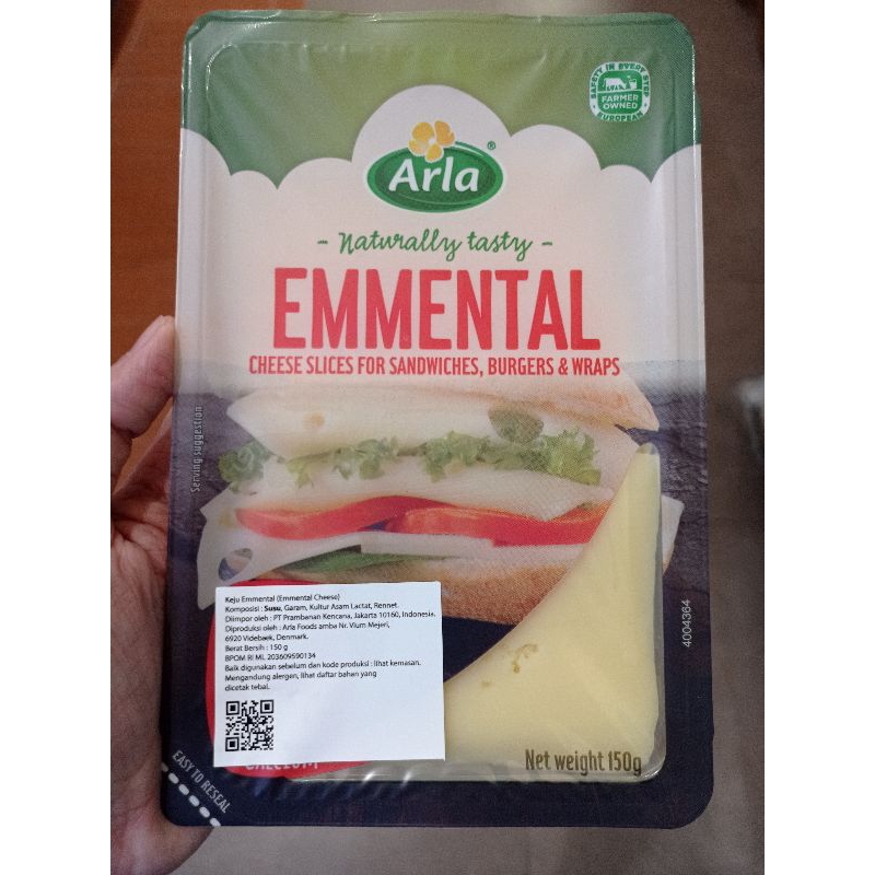 Jual Arla Emmental Cheese Shopee Indonesia