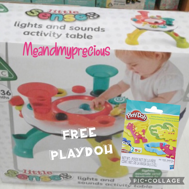 Little senses light cheap and sound activity table