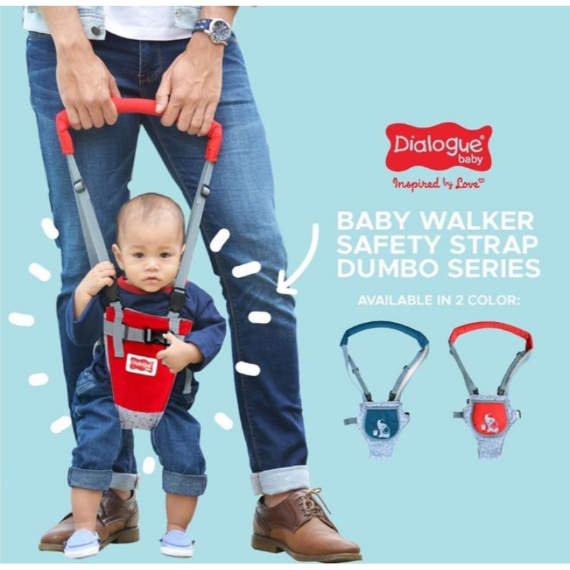 Jual DIALOGUE BABY||BABY WALKER SAFETY STRAP DUMBO SERIES||alat bantu ...