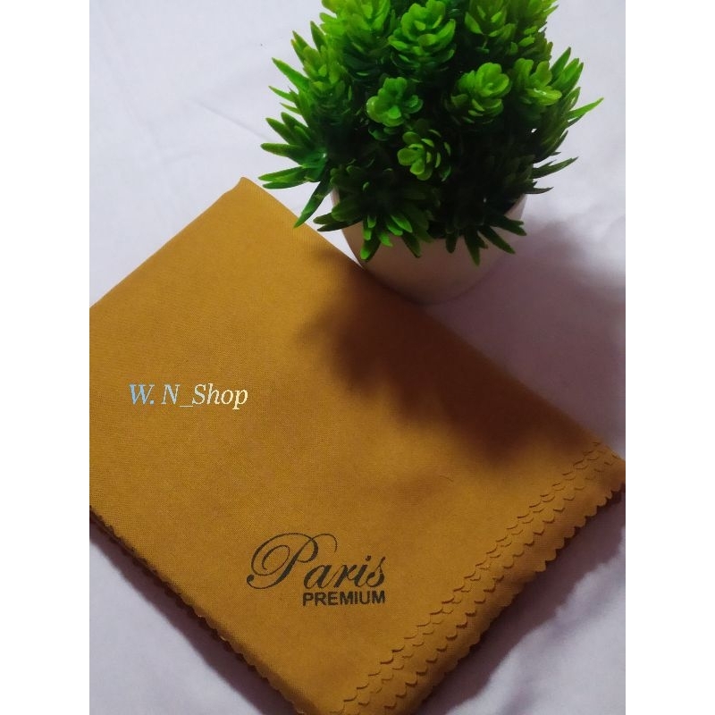 Jual Segi4 MUSTARD Paris Premium Voal | Shopee Indonesia