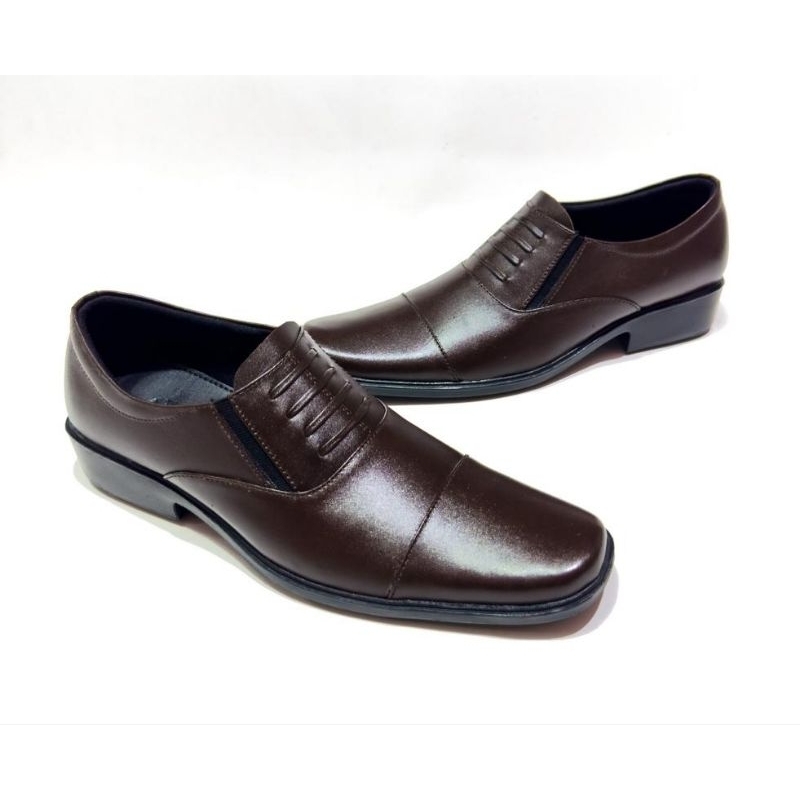 Jual sepatu kulit pria sepatu kantor sepatu kerja sepatu pantofel