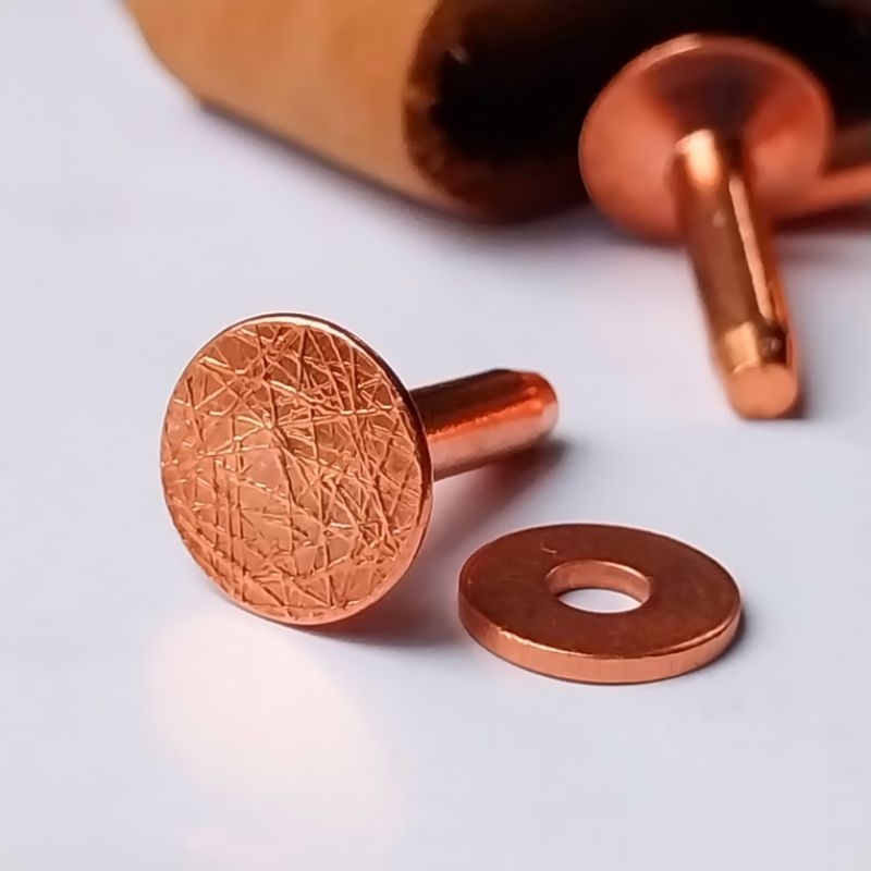 Jual 1 Pasang Rivet Tembaga 10mmx14mmx3,3mm | Shopee Indonesia