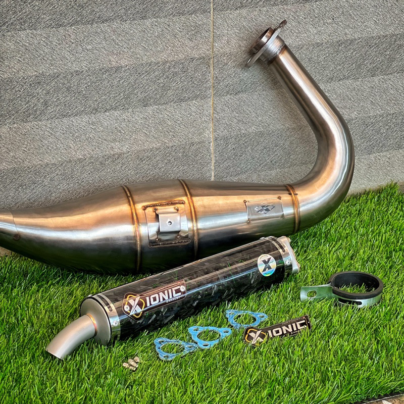 Jual Knalpot Ninja 2 tak Xionic Type X-03 V2 Carbon Forged (BUKAN