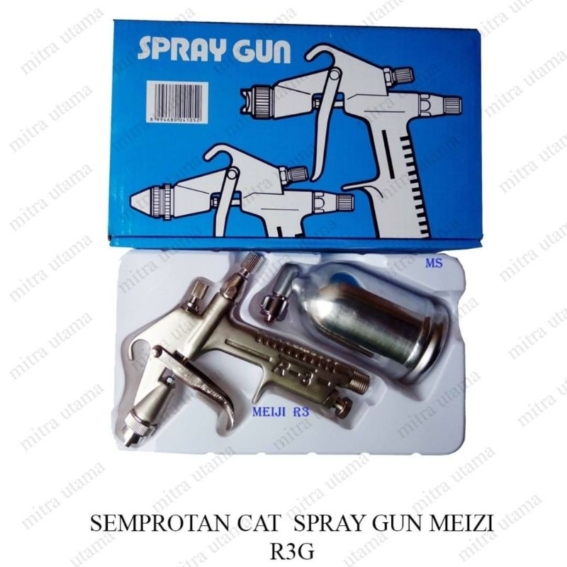 Jual SPRAY GUN MEIJI R2 - R3 (TABUNG ATAS) TAIWAN GRADE | Shopee Indonesia