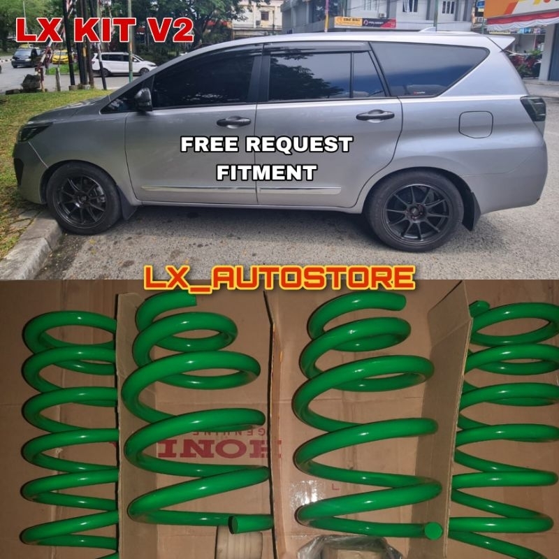 Jual LOWERING KIT INNOVA REBORN DIESEL BENSIN LX KIT V2 | Shopee Indonesia