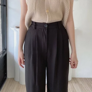Celana Kulot Anti Kusut Loose Pants Trouser Celana Kerja