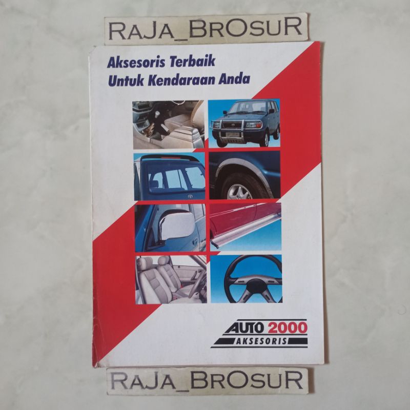 Jual Poster brosur katalog leaflet jadul lawas Toyota Kijang Kapsul