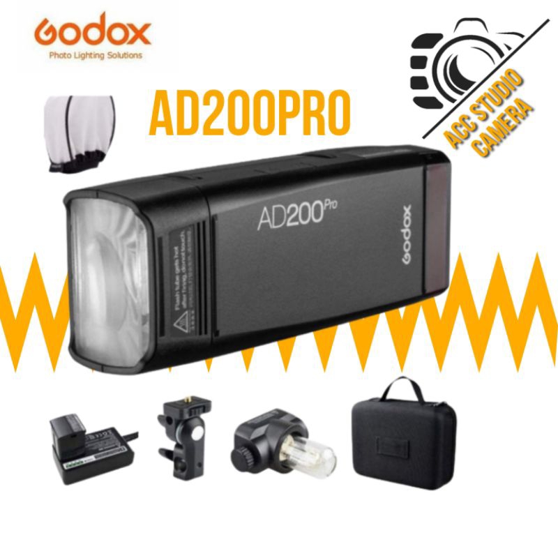 Jual GODOX AD200PRO TTL pocket Flash Kit Universal | Shopee Indonesia