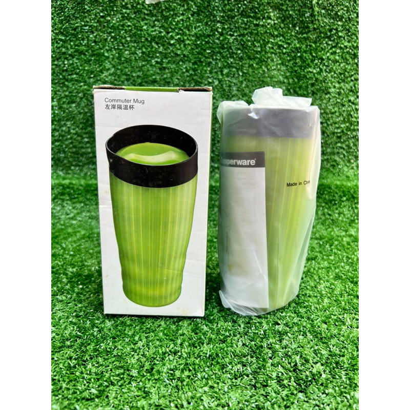 Jual commuter mug tupperware/ tempat minum tupperware hijau 750 ml