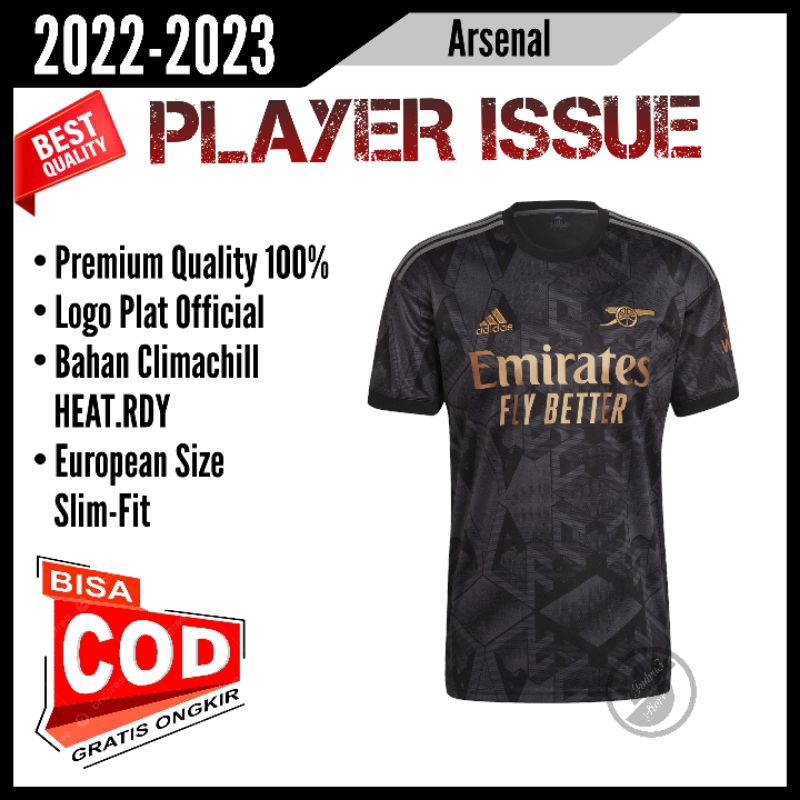 Jual Jersey Player Issue Arsenall Away Climachill Heatdry Baju Sepak Bola Pi Shopee