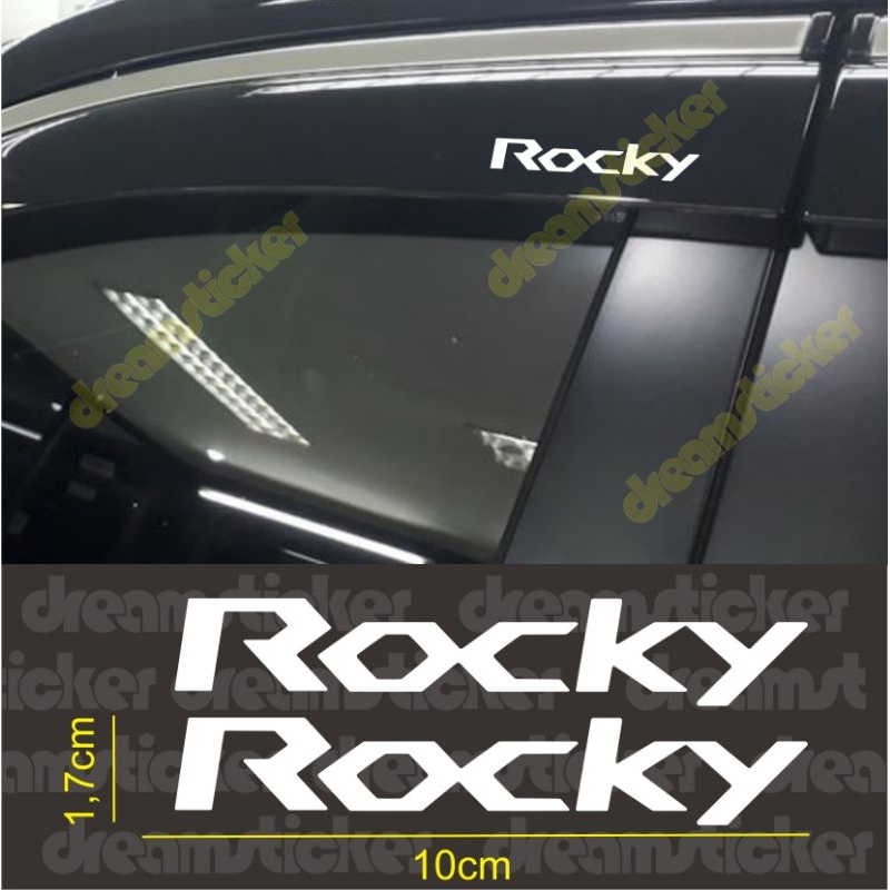 Jual Cutting Sticker Talang Air Mobil Daihatsu Rocky Stiker Car Shopee Indonesia