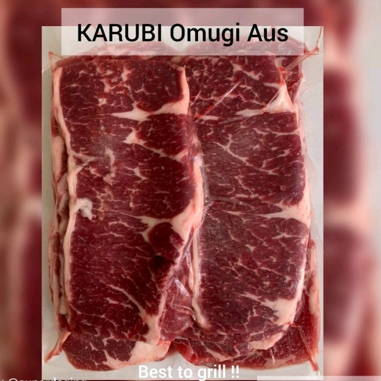 Jual Karubi Omugi Aus 500 gr - Karubi boneless korean BBQ Grill ...