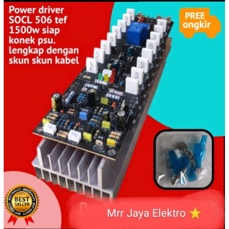 Jual Driver power amplifir SOCL 506 plus 1500Watt 2u 30cm | Shopee