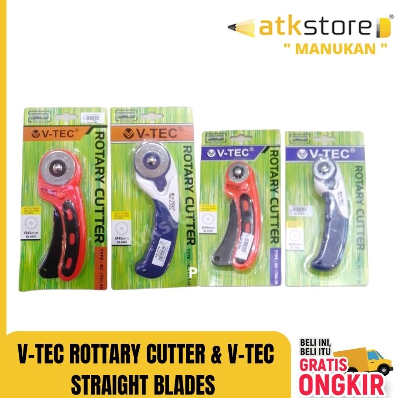 Jual Rotary Cutter VTEC Cutter Rotary Roller Blade cutter bundar