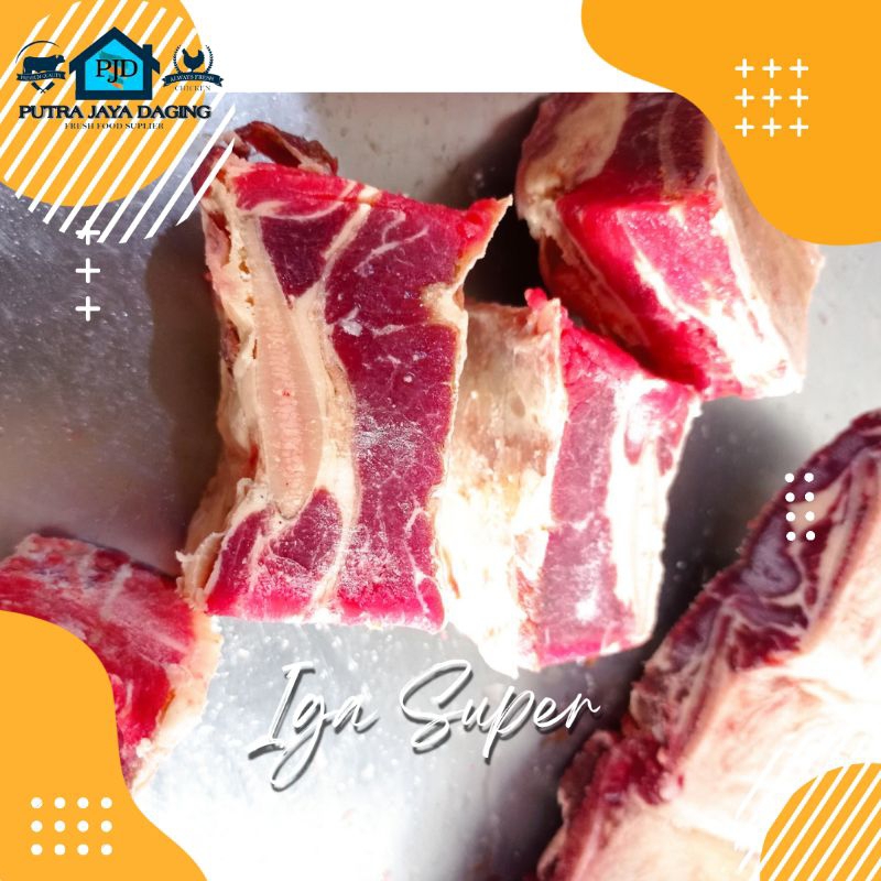 Jual Iga Sapi Short Ribs 1kg Gram Iga Konro Premium Shopee Indonesia