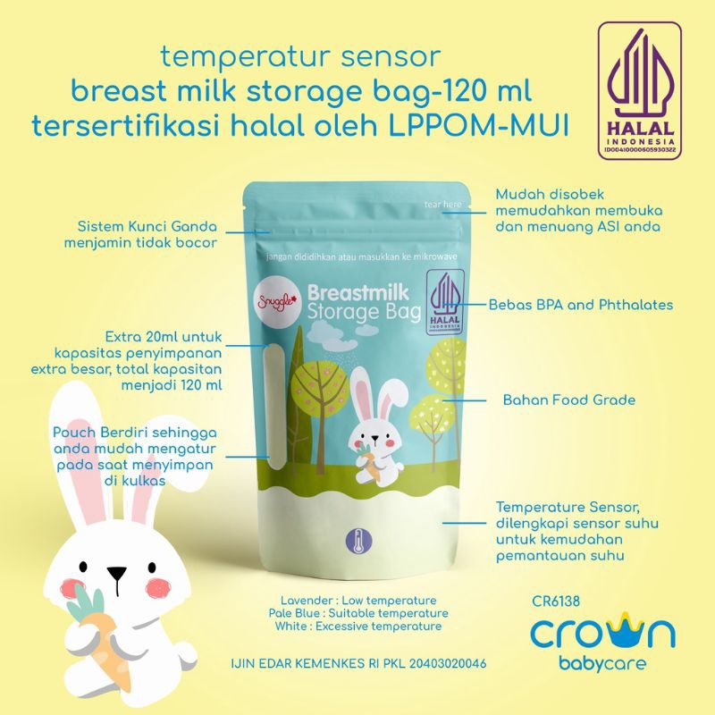 Jual Gabag Breast Milk Crown Breast Milk Kantong Asi Kantong Asi