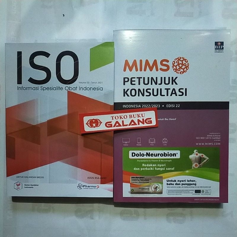 Jual Paket Buku ISO Indonesia dan MIMS Indonesia Edisi Terbaru | Shopee