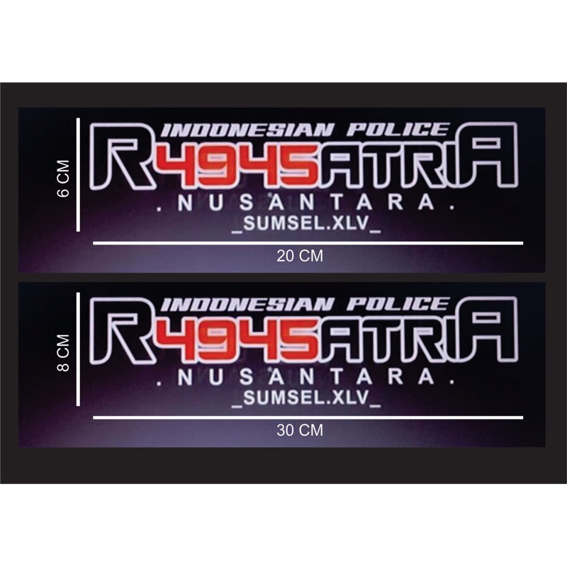 Jual STICKER MOBIL STICKER CUTTING RAGASATRIA | Shopee Indonesia