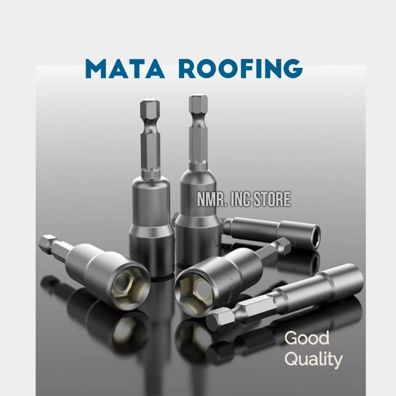 Jual Mata Roofing Magnetic Adaptor Kunci Hexagonal Bor Impact Driver Obeng Ke Socket Shock