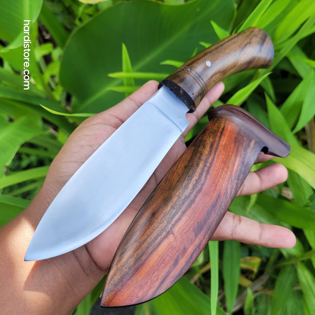 Jual Pisau Seset 14 - 15 cm Skinning Knife Baja Unimog Warangka ...