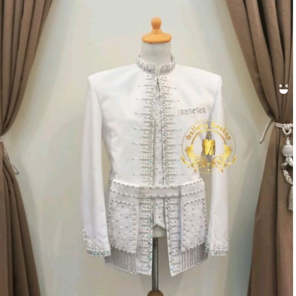 Jual Beskap pengantin sunda premium/ basofi akad bahan semi wol ...
