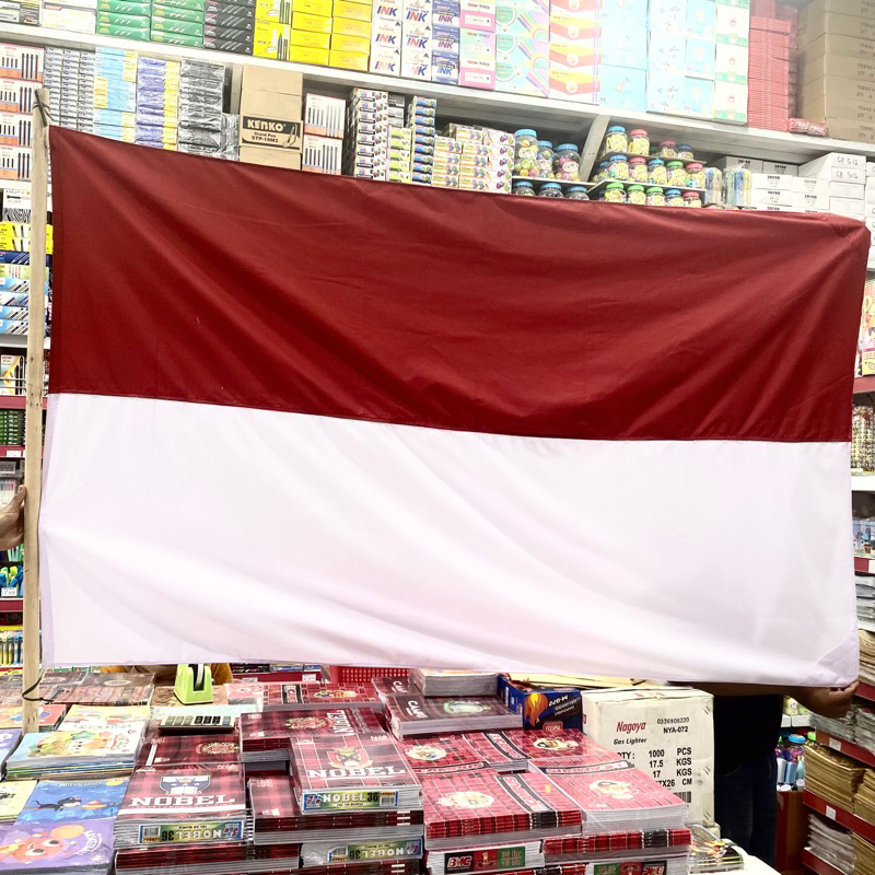 Jual Bendera Merah Putih Premium X Katun Halus Bendera Upacara