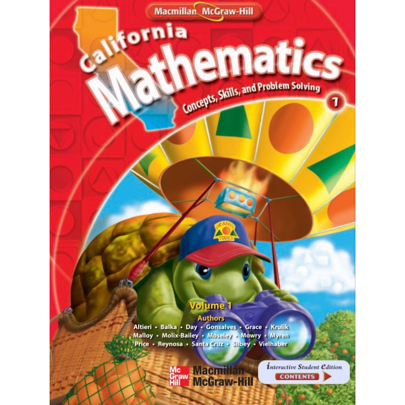 Jual California Mathematics GRADE 1 (PDF file) | Shopee Indonesia